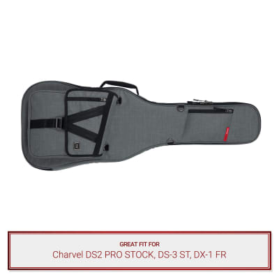 Grey Gator Case fits Charvel DS2 PRO STOCK, DS-3 ST, DX-1 FR for sale