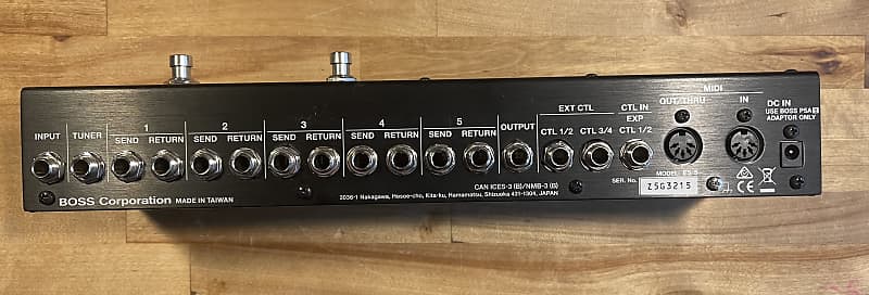 Boss ES-5 Effects Switching System