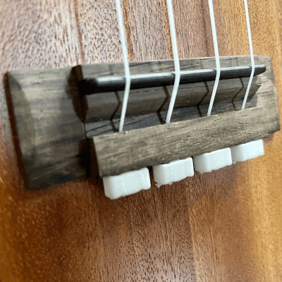 Ukulele Bridge Beads String Tie Blocks White Acoustic Nylon Strings Cigar  Box Guitar  review