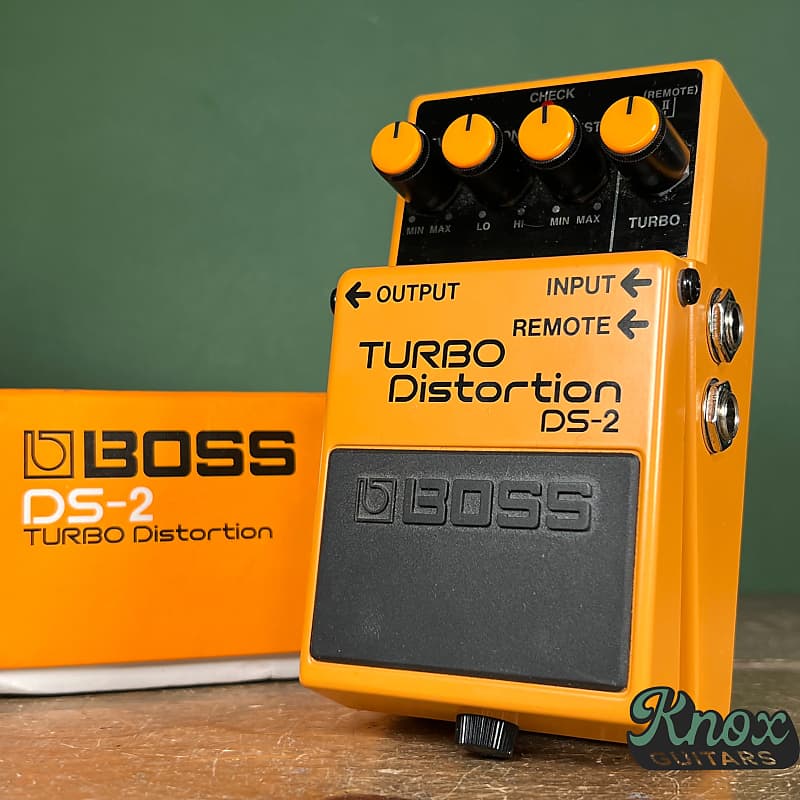 Boss DS-2 Turbo Distortion (Silver Label) 1989 - 2019 - Orange