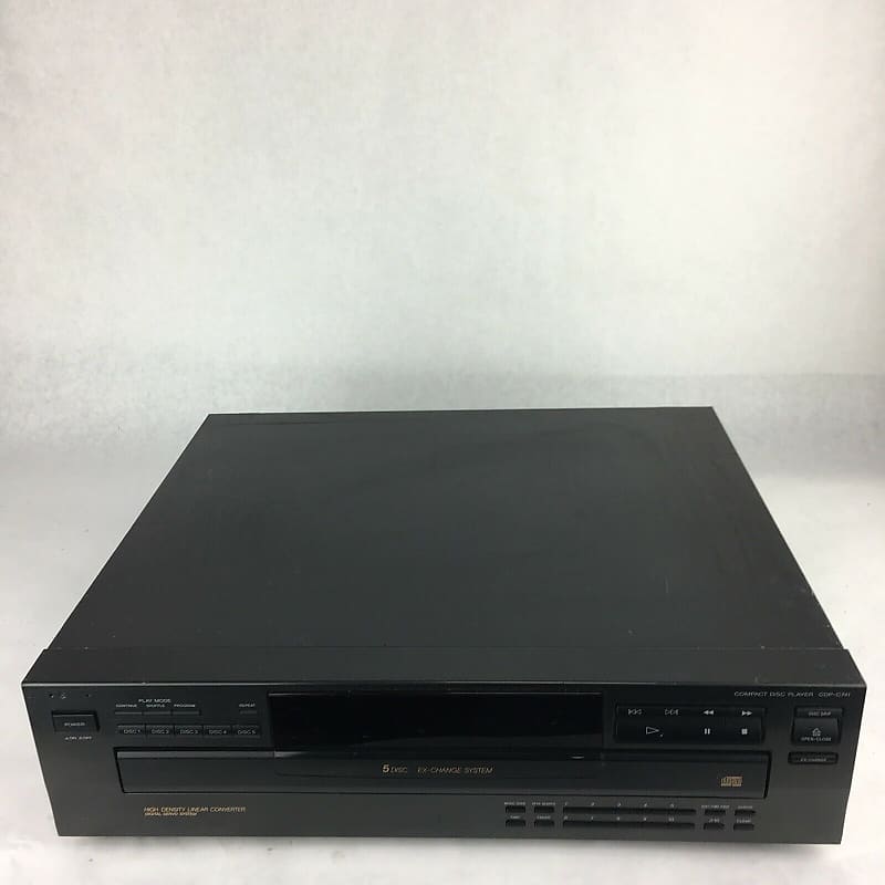 Sony - CD Player / Changer CDP-C741 5 disc tray Excellent Condition image 1
