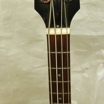 1974 Gibson EB-0  Electric Bass -- Checker Finish, Signed by Chubby Checker image 8