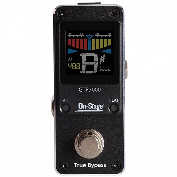 On-Stage GTP7000 Mini Chromatic Tuning Pedal image 1