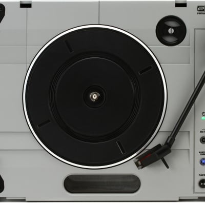 Reloop SPiN Portable Turntable System with Scratch Vinyl