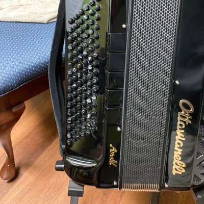 Ottavianelli  Aero IV 96 Bass/37 Treble  2021 Black Piano Accordion image 5
