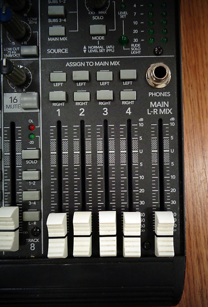 Mackie CR1604-VLZ 16-Channel Mic/Line Mixer w/ Manual | Reverb