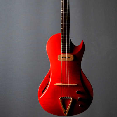 Murray Kuun Enzo archtop 2022 - Red Stained Narural Timbers image 5