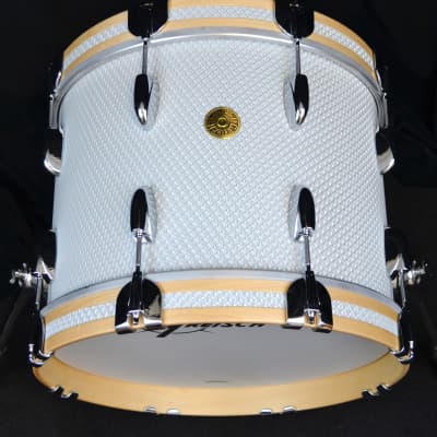 Gretsch 16/12/14" USA Custom Drum Set - Unique 3D Moire image 4