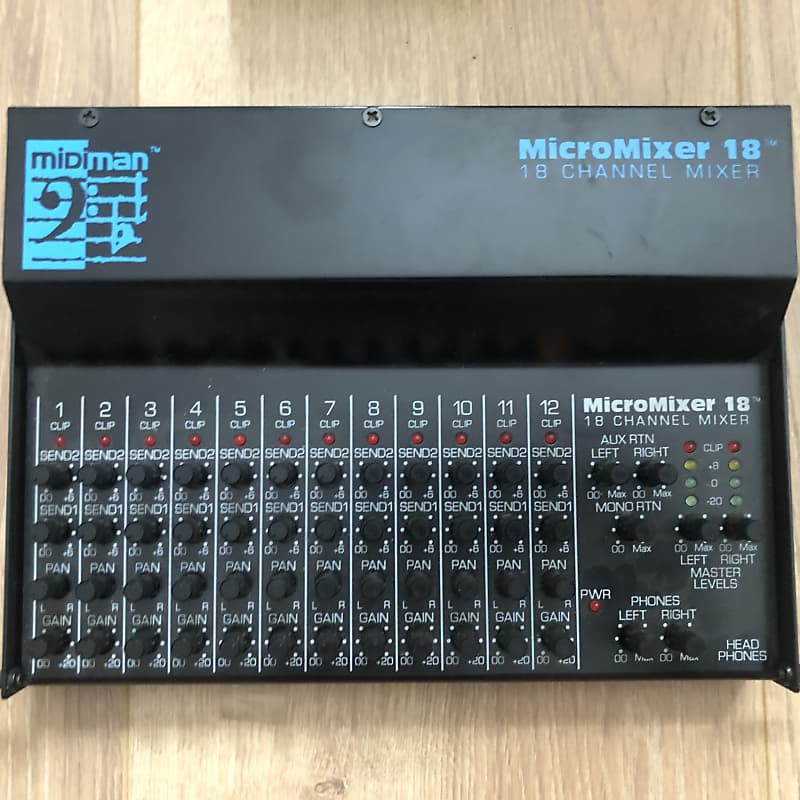 Midiman Micro mixer 18 Black image 1