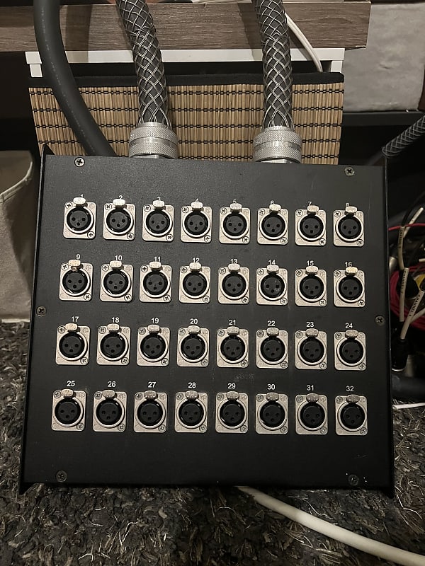 VTG Audio 32 channel XLR splitter Black Reverb