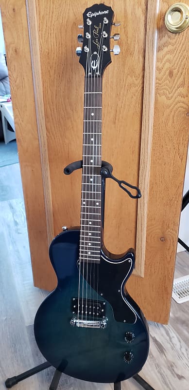 Epiphone Les Paul Junior ブルー Epiphone Les Paul Junior Pelham Blue Japan Limited Model
