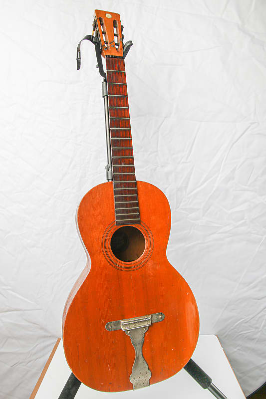 c 1891 Imperial Parlor Guitar Steel Tailpiece Reverb