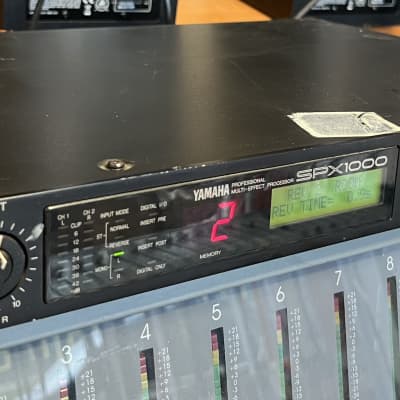 Yamaha SpX1000 Digital Reverb - Black image 2