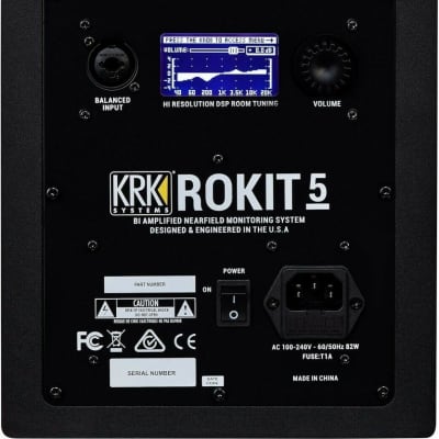 KRK RP5G4 Rokit 5 Active Generation-4 Powered Studio Monitor 2-Way Amplified image 2