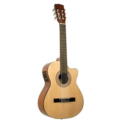 Lucida LG-RQ2-E | Acoustic / Electric Requinto with Solid Top. New with Full Warranty! for sale
