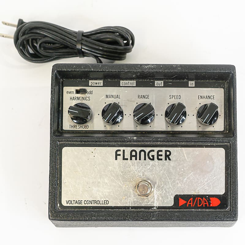 A/DA FLANGER オリジナル ビンテージ 70s A/DA Flanger Guitar Effect Pedal with Voltage Controller