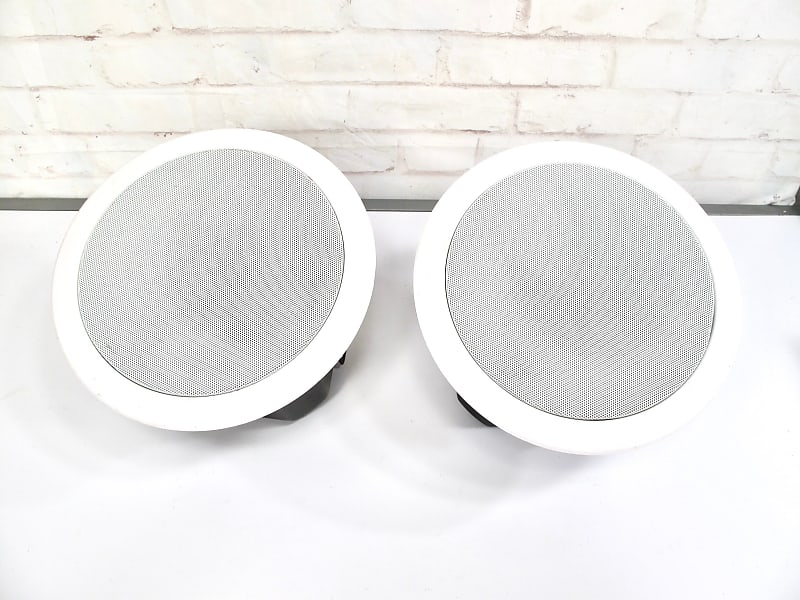 Klipsch IC-525-T White 5.25&quot; 2-Way Full Range In-Ceiling Speaker (Pair)  			