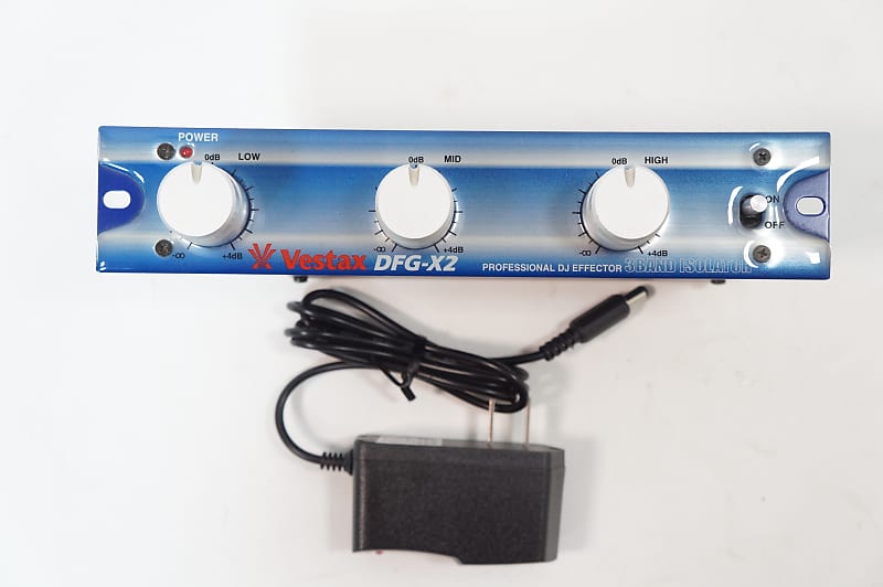[SALE Ends May 2] Vestax DFG-X2 3 Band DJ Isolater EQ Filter DCR1200 Type w/ 100-240V PSU image 1