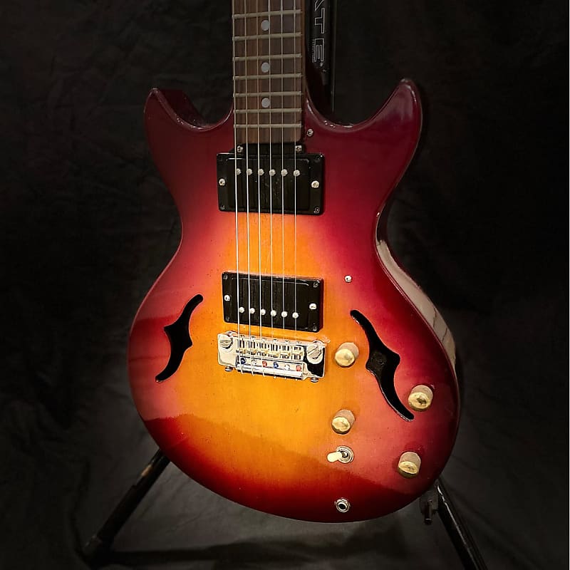 Gordon Smith Gypsy ii Semi Hollow 1983 Cherry burst Reverb