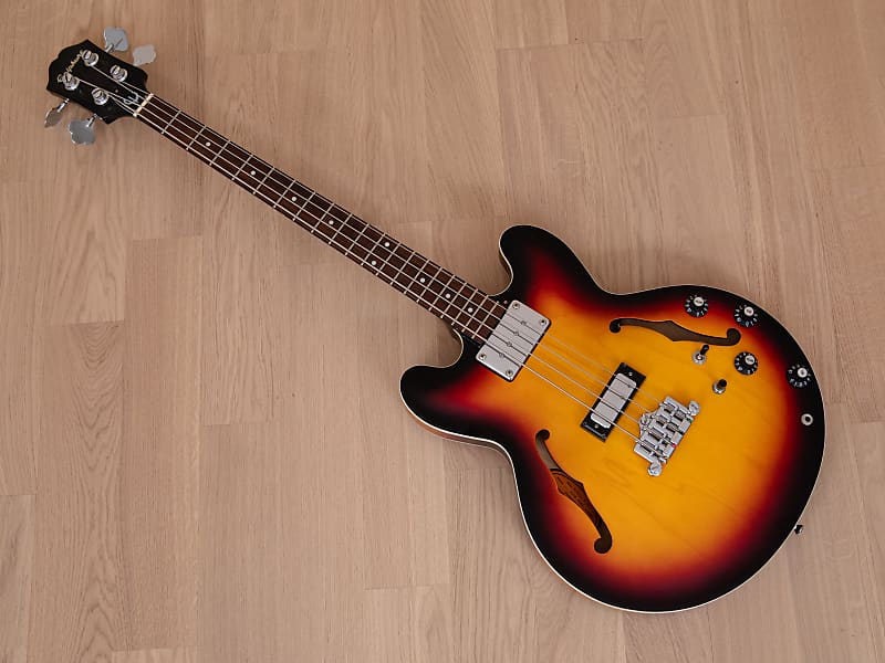Epiphone RIVOLI Ⅱ Bass VC 1999 EPIPHONE RIVOLI II BASS GUITAR SHORT SCALE WITH CASE