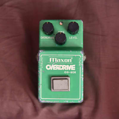 Maxon 80’s OD-808 Vintage Maxon OD808 Reissue Series Overdrive Guitar Effect Pedal