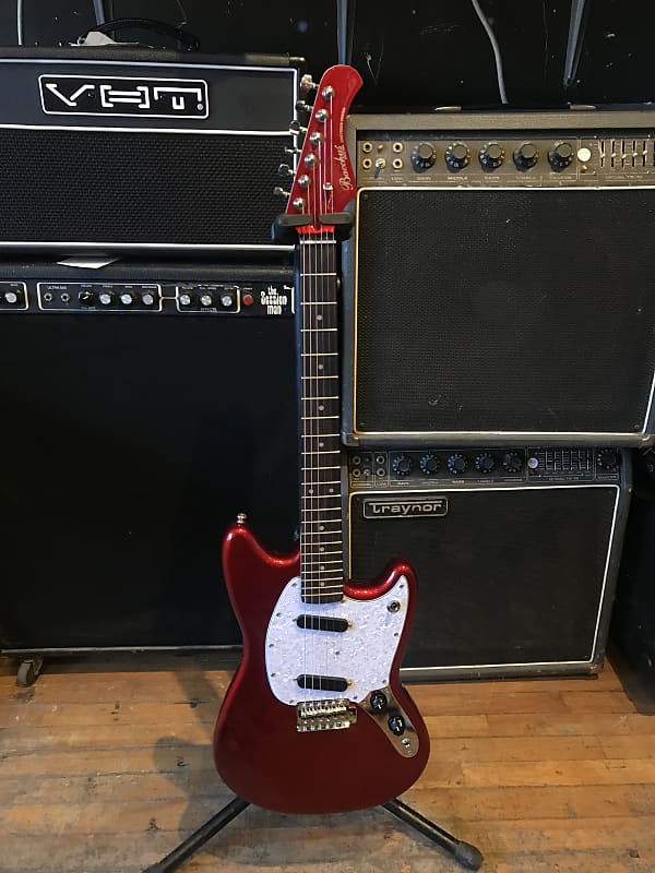 Bacchus BMS-1R Mustang Red Sparkle | Reverb Canada