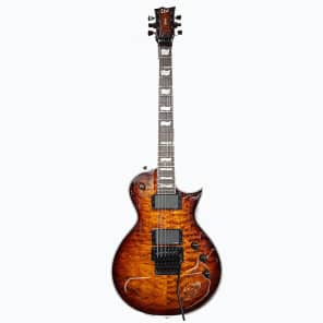 ESP LTD EC 1000QMFR Eclipse Deluxe Floyd Rose Quilted Maple Dark
