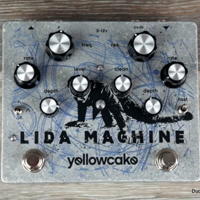 Yellowcake Lida Machine, Dual-LFO Filter Pedal, Dreamy Sweeps or Nasty Distorted Oscillation image 1
