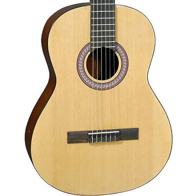 J Reynolds JRC10 Concert Style Spruce Top Mahogany Neck 6-String Classical Acoustic Guitar image 4