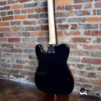 Immagine Nashville Guitar Works NGW125BK T-Style Electric Guitar w/ Maple Fretboard (Black Finish) - 14