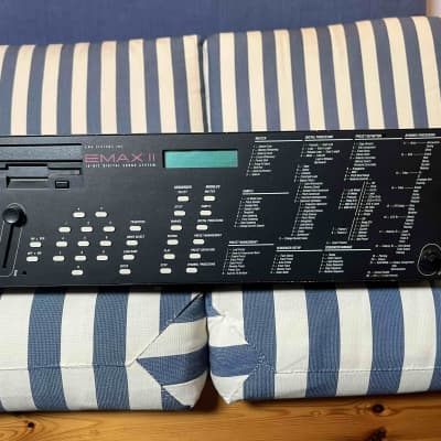 E-MU Systems Emax II Rackmount 16-bit Sampler Workstation 1989 - Black