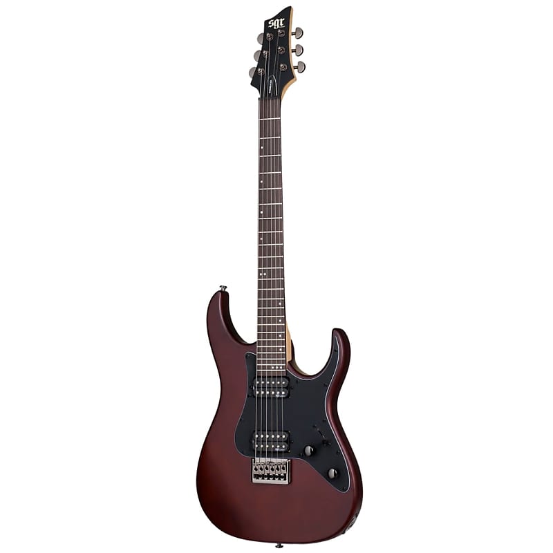 Schecter Banshee-6 SGR Electric Guitar - Walnut Satin | Reverb