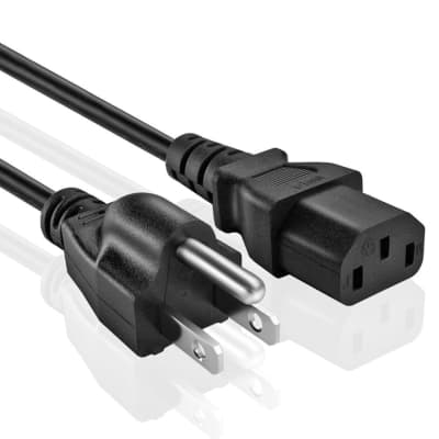 15 Feet Ac Power Cord Compatible With Yamaha S70 Xs, S90 Xs, S90 Es, S90