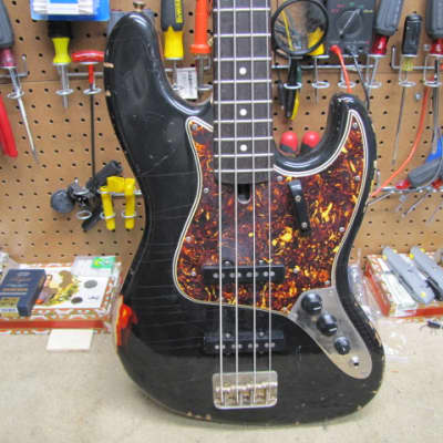 Bluesman Vintage Eldorado Jazz Bass with options - Black Relic Over Sunburst - Brand New! We are Authorized Dealers! image 1