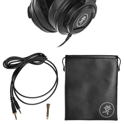 Mackie MC-250 Closed-Back Studio Monitoring Reference Headphones w/50mm Drivers image 1
