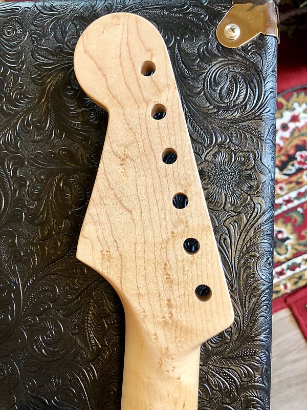 Musikraft Stratocaster neck 2019 Thin lacquer sealer | Reverb