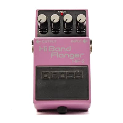 BOSS - HF-2 - Hi-Band Flanger Pedal - Green Labal Taiwan, x9220 (USED) for sale