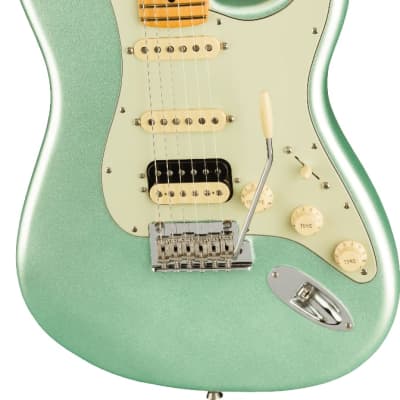 Fender American Professional II Stratocaster HSS. Maple Fingerboard, Mystic Surf Green image 1