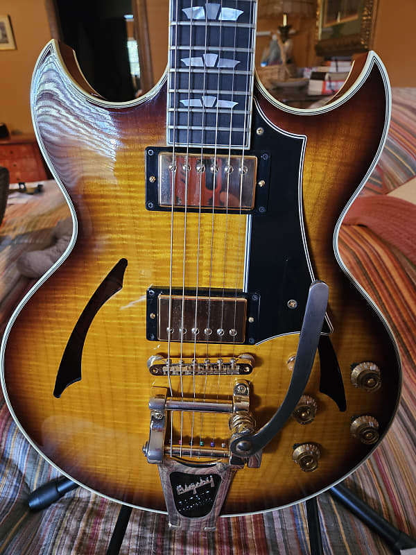 Gibson Custom Shop Johnny A signature outfit 2006 - Natural Honeyburst image 1
