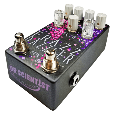 Dual Channel Fuzz Pedal! Dr. Scientist Frazz Dazzler V2 Premium Wide Range Fuzz Tones+3 Band EQ image 3