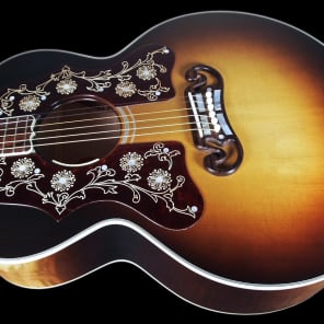 2014 Gibson SJ-200 Bob Dylan Custom Shop Players Edition Vintage Sunburst image 2