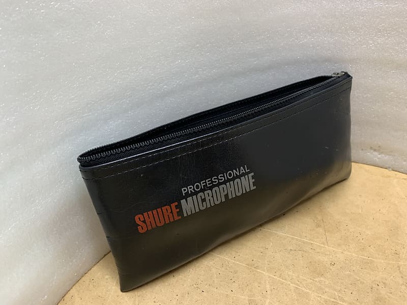 SHURE PROFESSIONAL VINYL ZIPPERED MIC POUCH/SM56/SM57/SM58