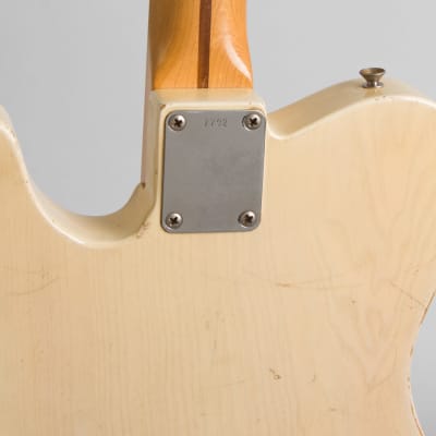 Fender Telecaster Solid Body Electric Guitar (1955), ser. #7792, original tweed hard shell case. image 25