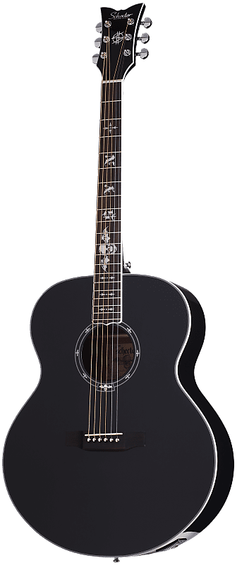 Schecter Synyster Gates 'SYN J' Acoustic Gloss Black image 1