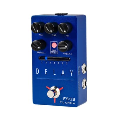 FLAMMA FS03 Stereo Delay Guitar Effects Pedal with 80-second Looper image 4