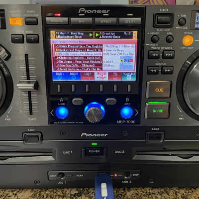 Pioneer MEP-7000 Dual CD MP3 DVD USB Midi Twin Professional Rackmount Deck DJ image 4