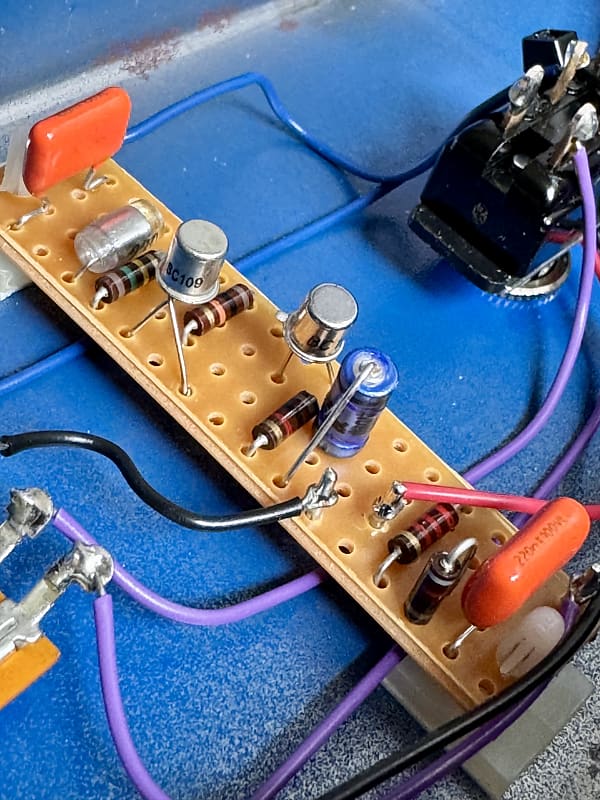 Colorsound Solasound DAM Stompboxes One Knob Fuzz Box