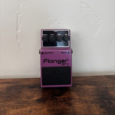 適切な価格 BLACK JAPAN SCREW SILVER BOSS LABEL RARE BF-2 BF2 FLANGER 弦楽器、ギター