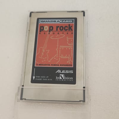 Alesis Pop Rock Assorted Q Card ROM  QuadraCard QCard