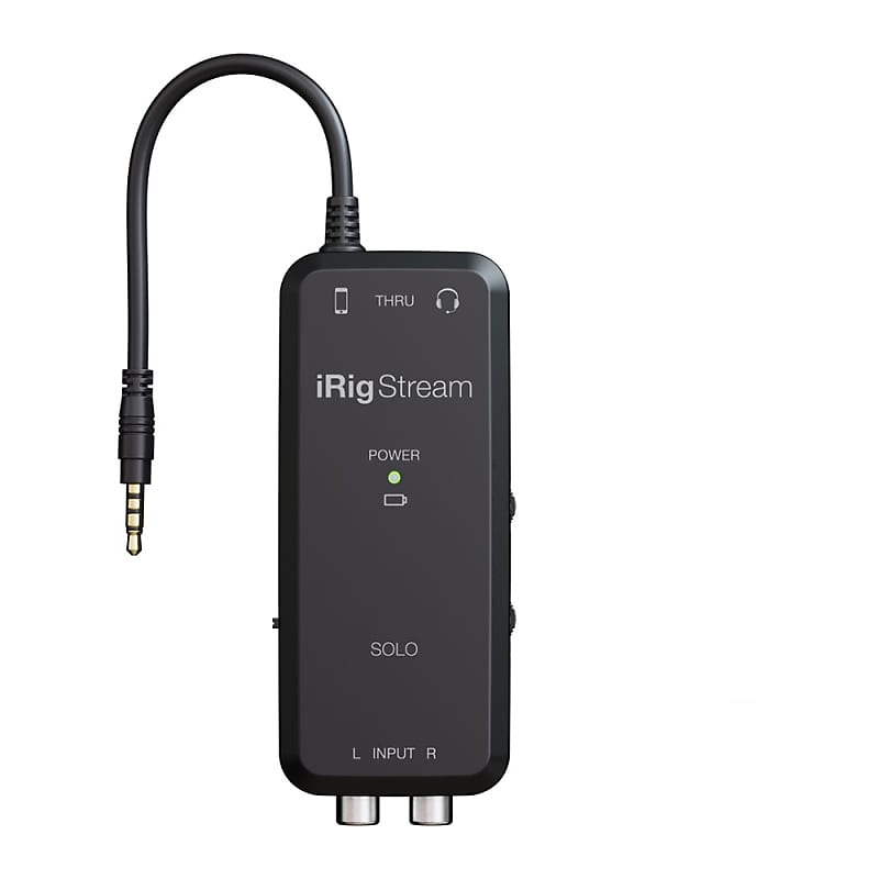 IK Multimedia iRig Stream Solo Mobile Audio Interface image 1